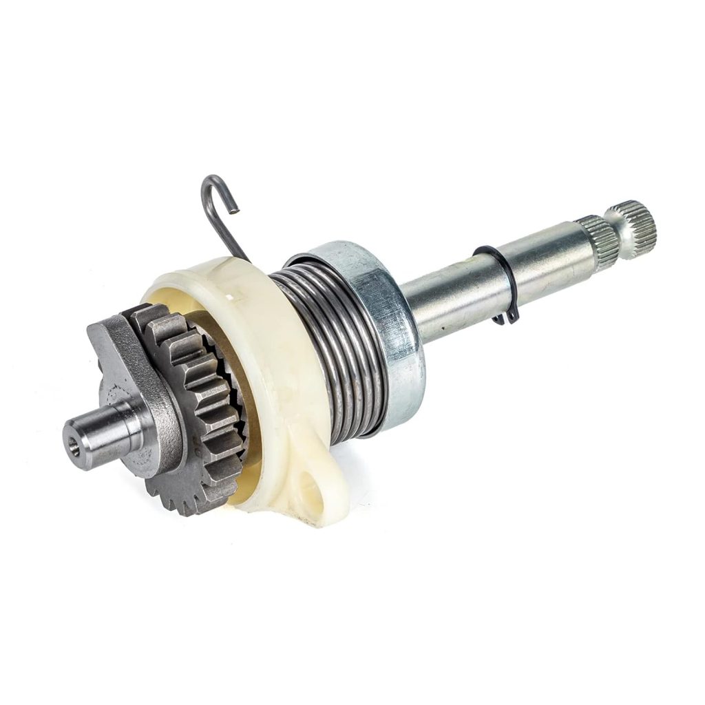 Kick Start Spindle Shaft Gear with Spring