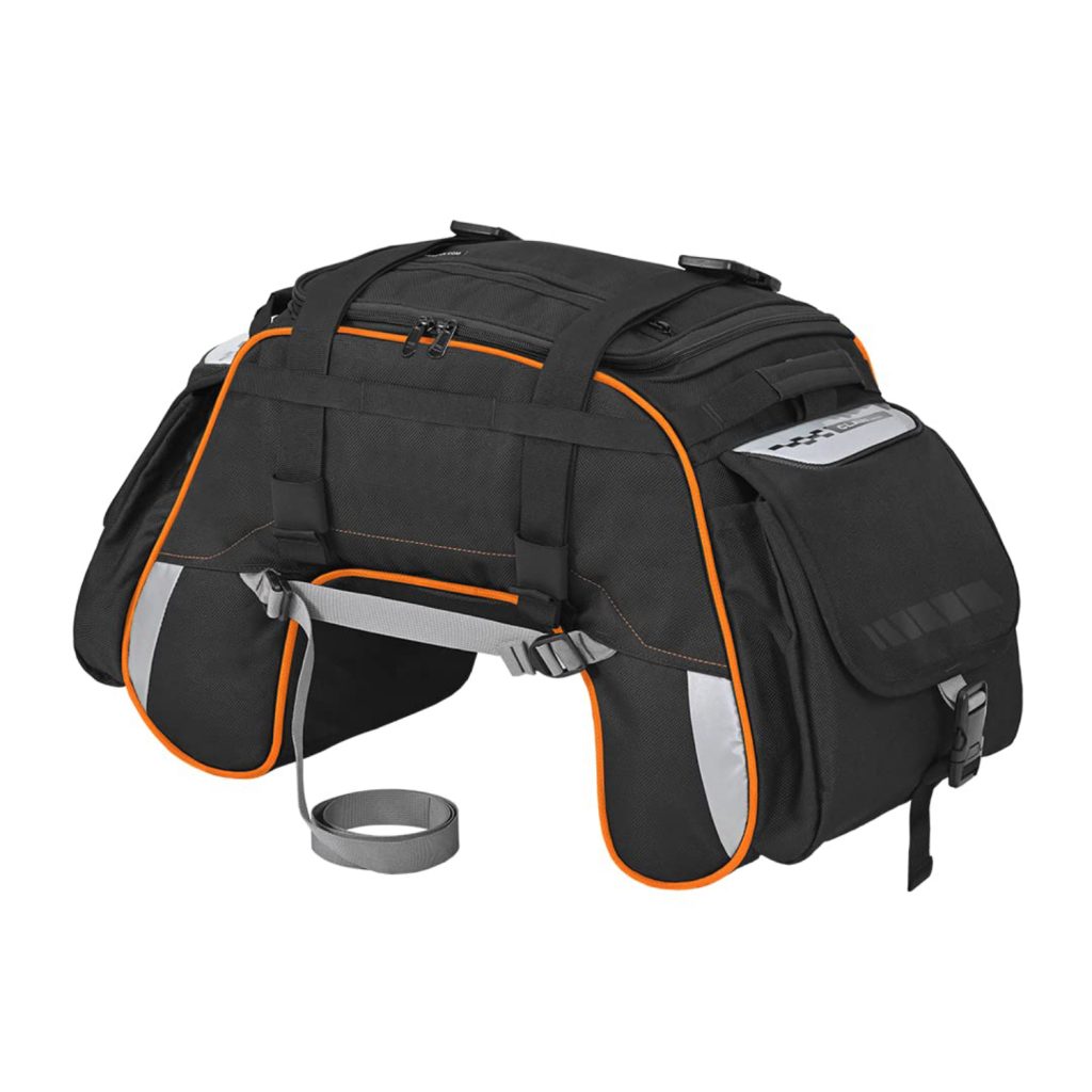 Motorcycle Tail Bag (Orange)