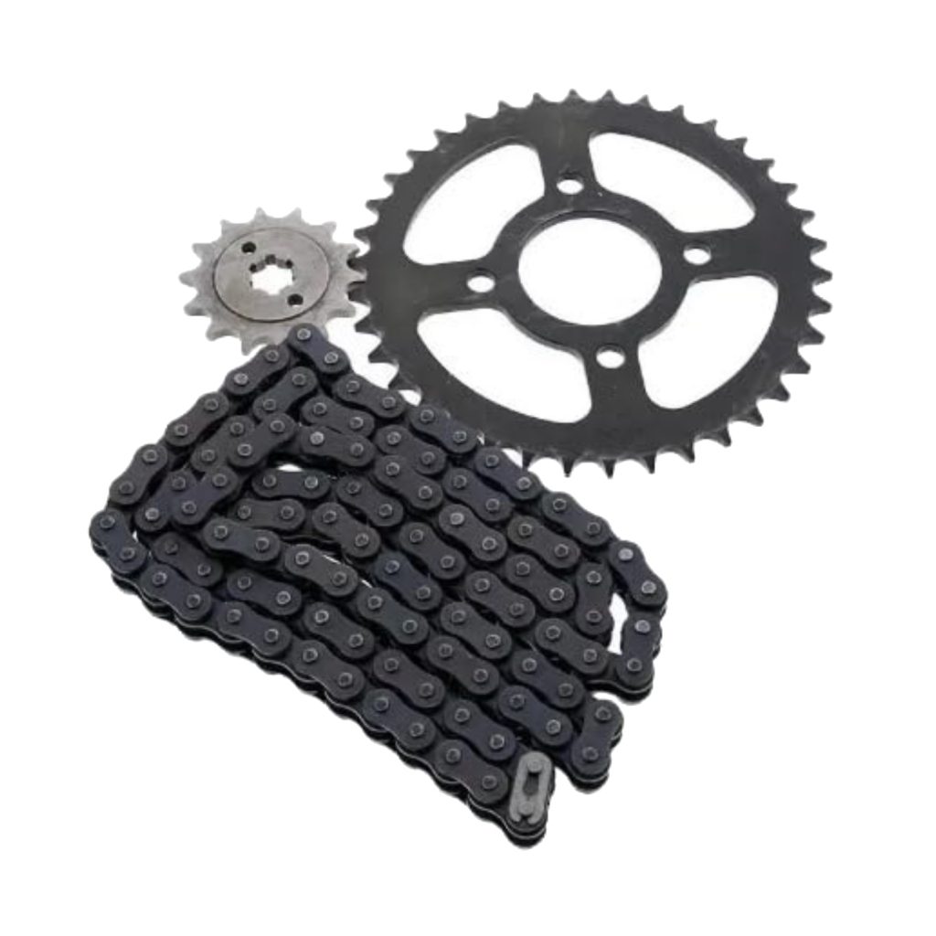 Pulsar 220-220-DTSI Drive Chain Hardened and Premium Chain Sprockets kit