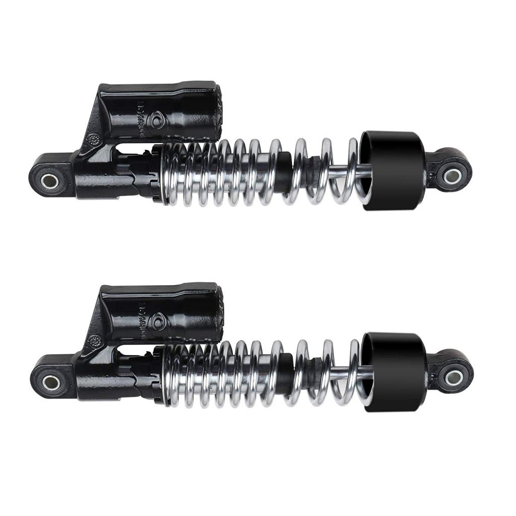 Rear Shocker Suspension Spring Adjustable Bike Shock Absorber Compatible for Bullet Motorcycle